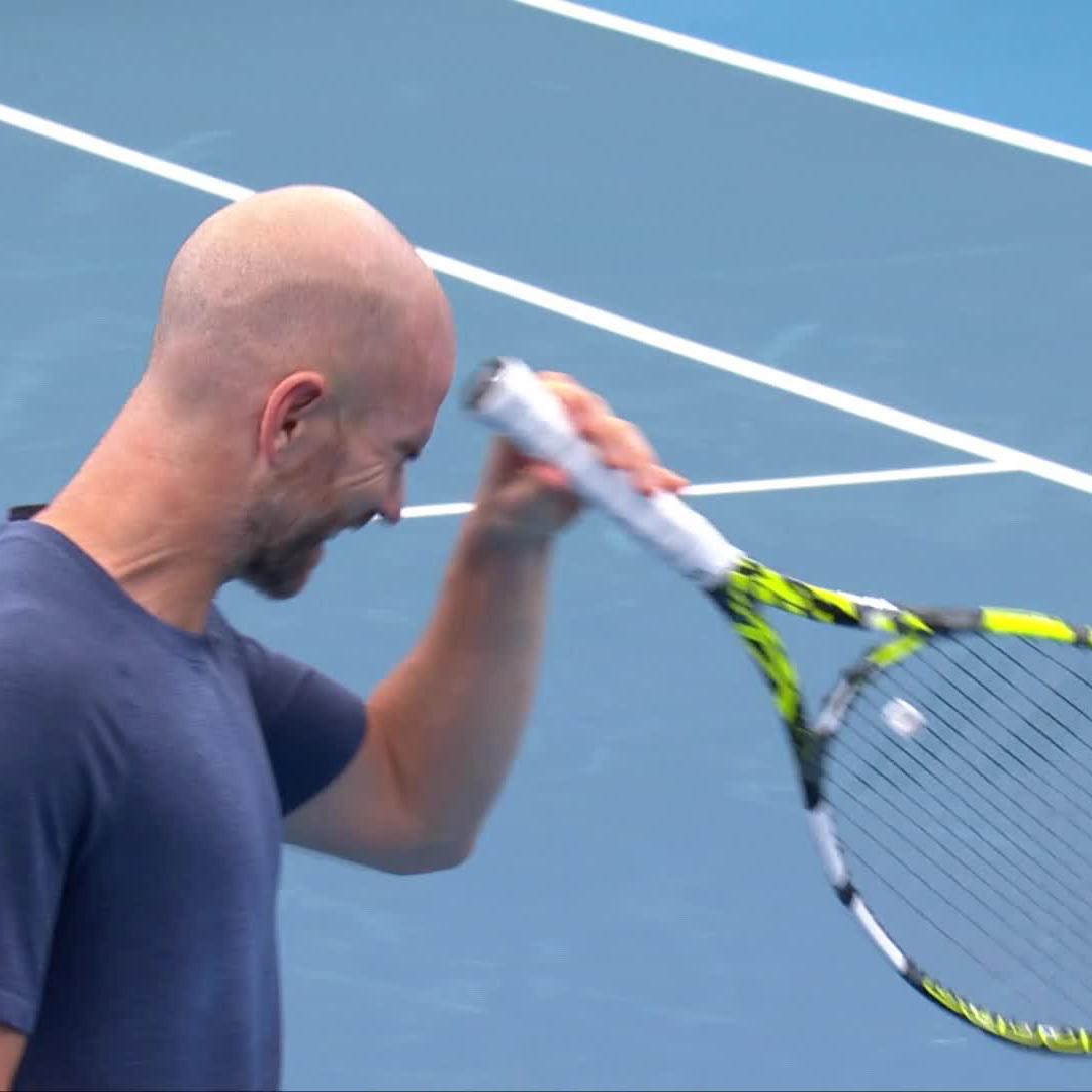 Ode to Youzhny, IYKYK 😠 Adrian Mannarino #UnitedCup