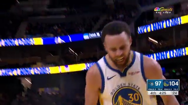 UNREAL. STEPHEN CURRY. »