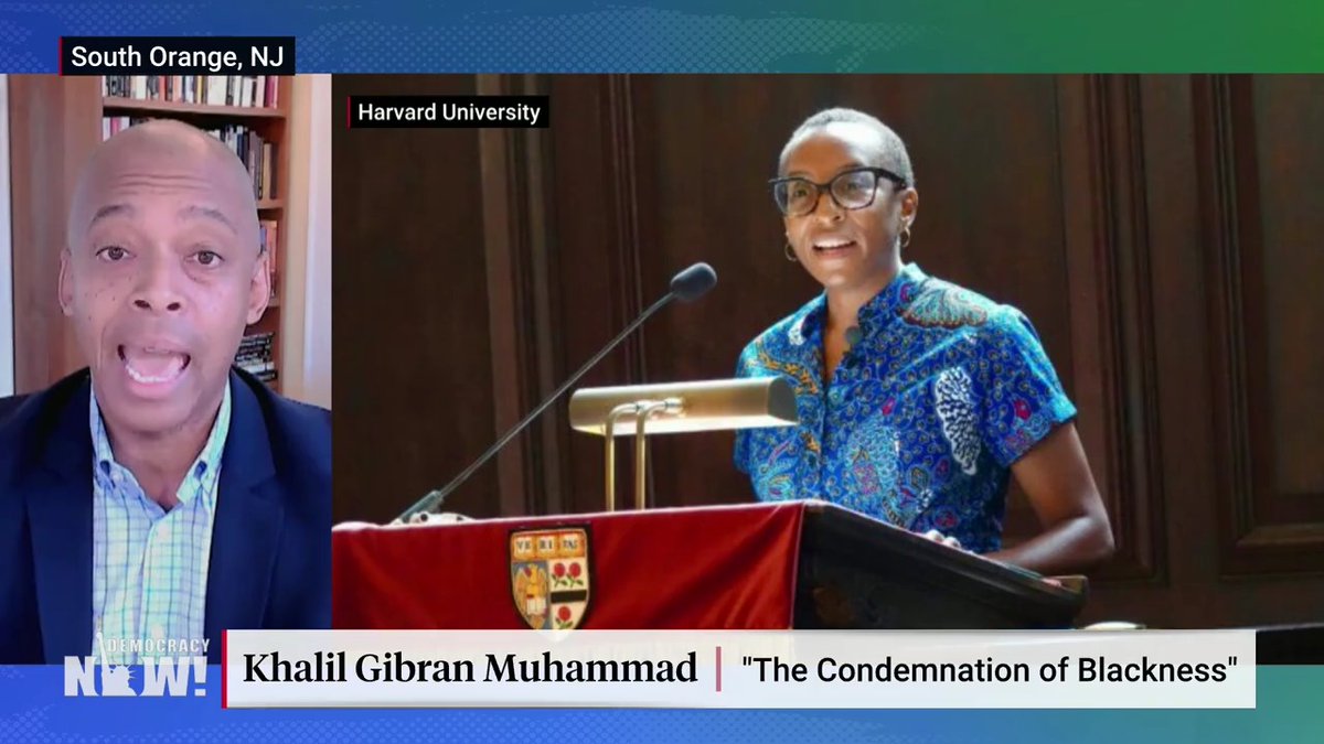 Harvard historian @KhalilGMuhammad says allegations of plagiarism and anti-semitism became "a pretext" to oust Harvard President Gay, and that the right wing in the U.S. is leading a larger war on education aimed at undoing progress on race, gender and addressing inequality.