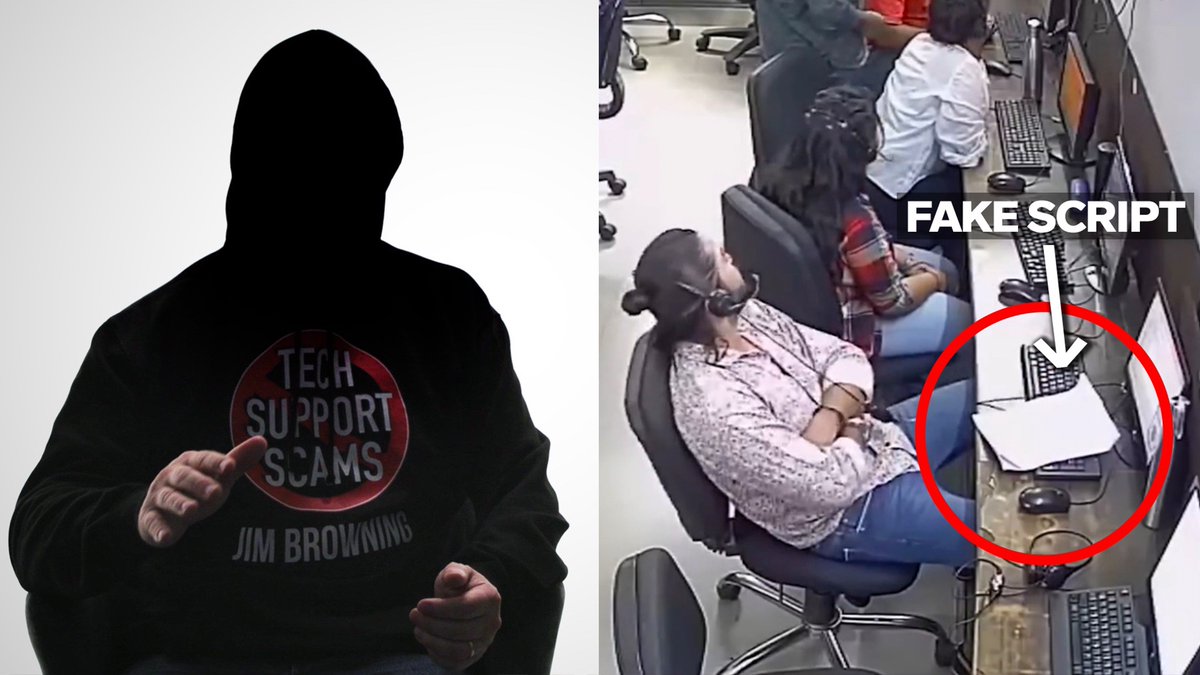 Jim Browning, a software engineer and expert on scam call centers, explains how scam callers try to steal money