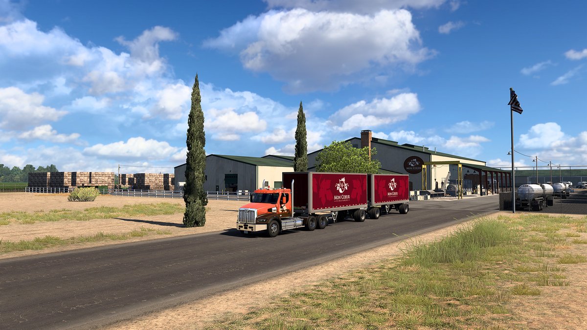 Ready for another preview of the California Rework project? 🚧🔨 Get excited for the transformed landscape around Modesto, Stockton, Fresno, and Huron where almond and grape farms are sprouting up 🌳🍇 See more here 👇