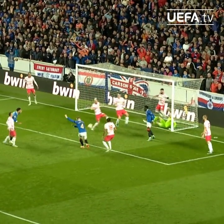 Lundstram with that goal at Ibrox 🔴⚪️🔵 Rangers Football Club || #UEL