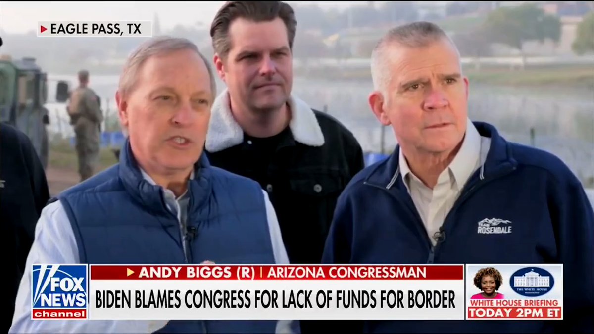 Shut down the border or shut down the government.