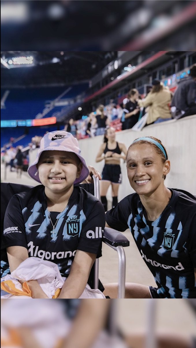 Our dear Gotham fan, Myra, whose last wish was to attend a Gotham FC game last season, has passed away after battling cancer. We're so grateful to have fulfilled her wish by welcoming her to Red Bull Arena. Myra is forever part of #GothamFC. 🖤