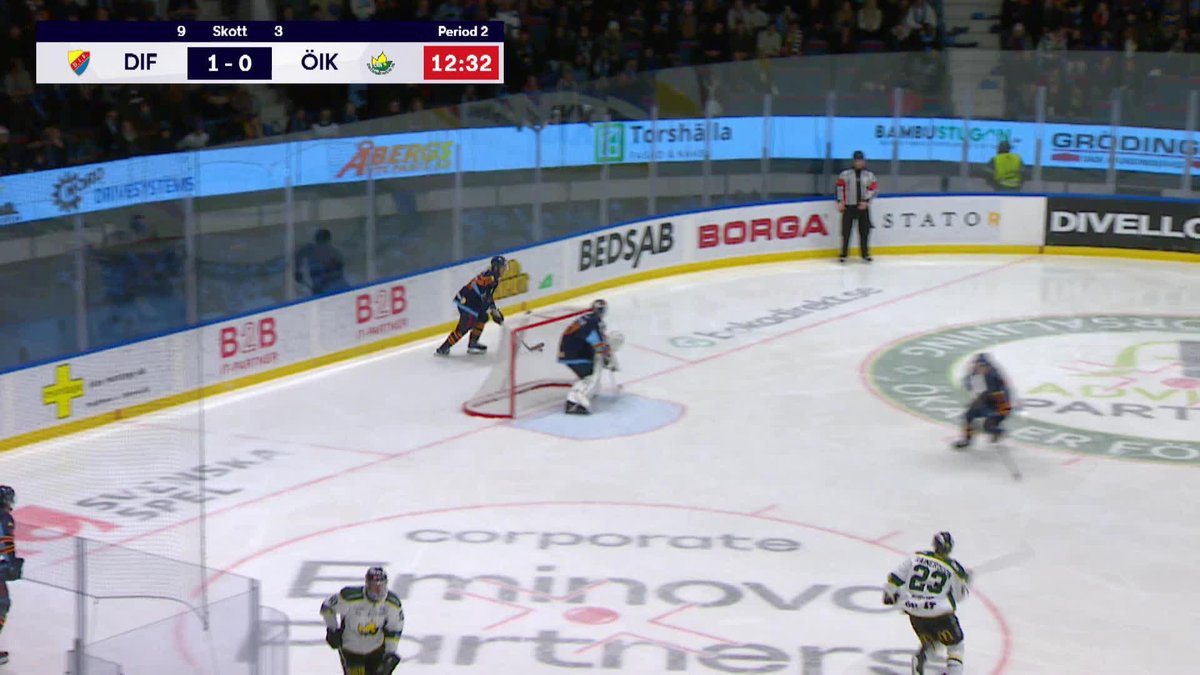 17-åriga Linus Eriksson, fostrad i Djurgården, gör sitt första A-lags mål på Hovet! 👏 Streama matchen på 📺