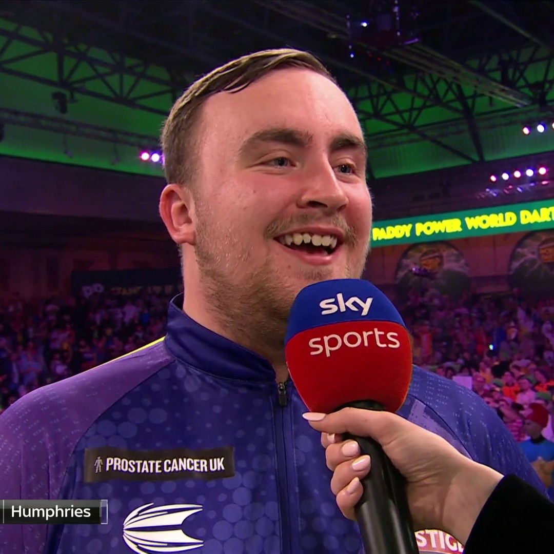 "It's been unbelievable!" 🥰 What a journey it's been 'walking in a Luke Littler Wonderland' 🎶