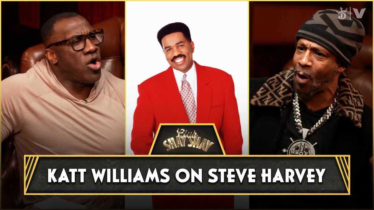 Katt Williams on Steve Harvey shannon sharpe: "I don't know Katt, we might not let you drink anymore." Katt Williams: "I'm not fueled by alcohol. I've had a sip less than you. The truth don't need motivation."