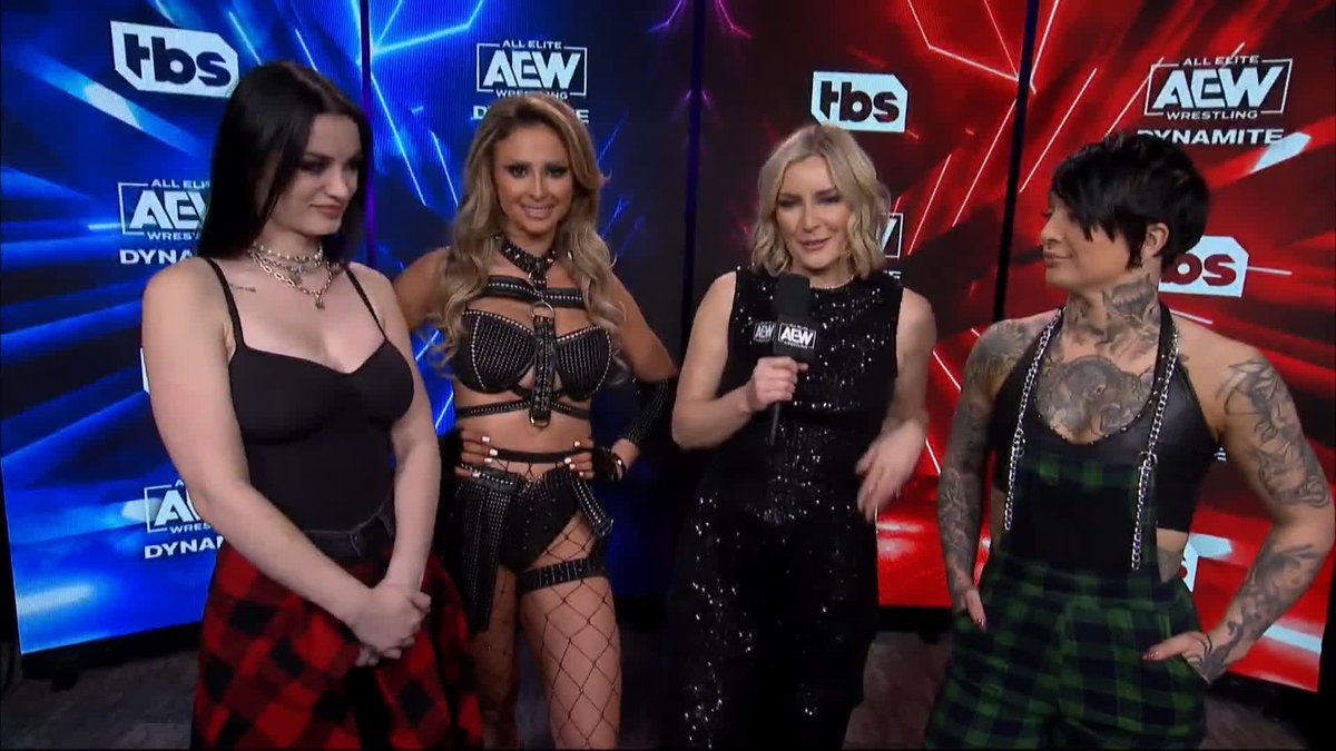 Did Harley Cameron pass The Outcasts test? Watch #AEWDynamite LIVE on TBS @itsdanni_ellexo | SARAYA | Ruby Soho