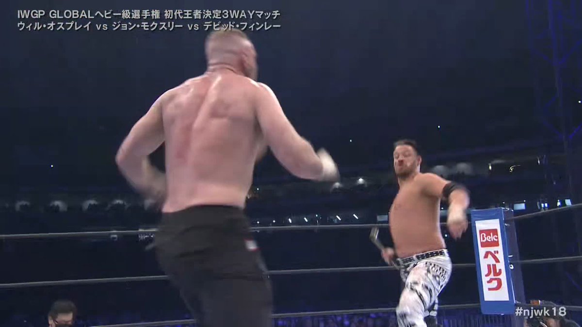 This sequence between Ospreay/Moxley/Finlay was BREATHTAKING.