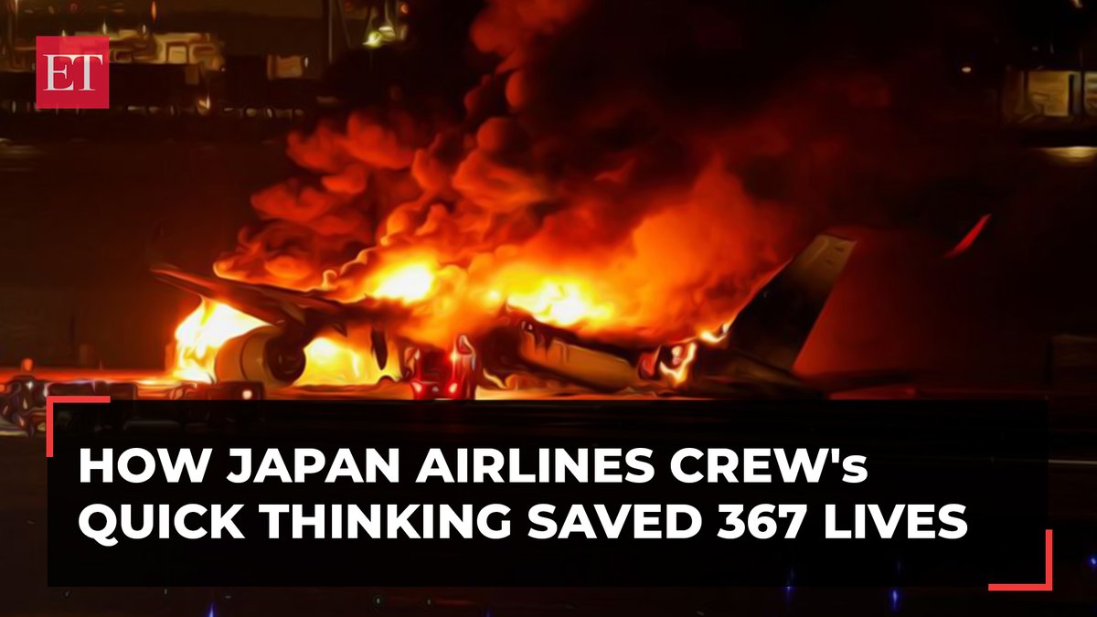 How #Japan #airlines #crew's quick thinking saved 367 lives in #Tokyo #landing #emergency 🛬