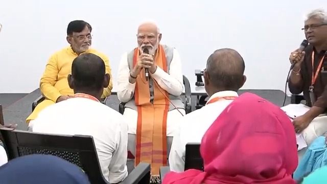 What can be more satisfying than the fruits of development reaching people of all sections of society. Have a look at this interaction from Lakshadweep yesterday...