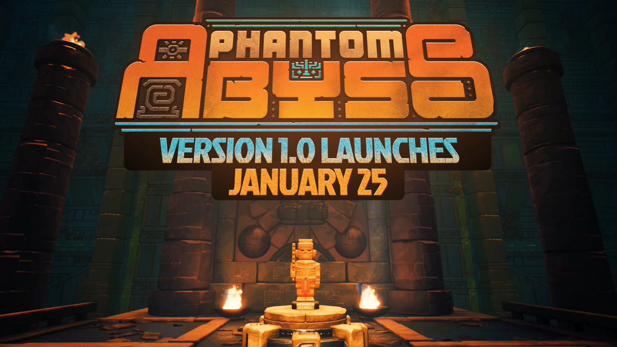 The asynchronous multiplayer temple runner Phantom Abyss hits Version 1.0 on January 25! 💥 Overhauled Adventure Mode 💥 New Abyss Mode 💥 New Whip Changes and More Updates Coming to Steam and Xbox + Xbox GamePass!