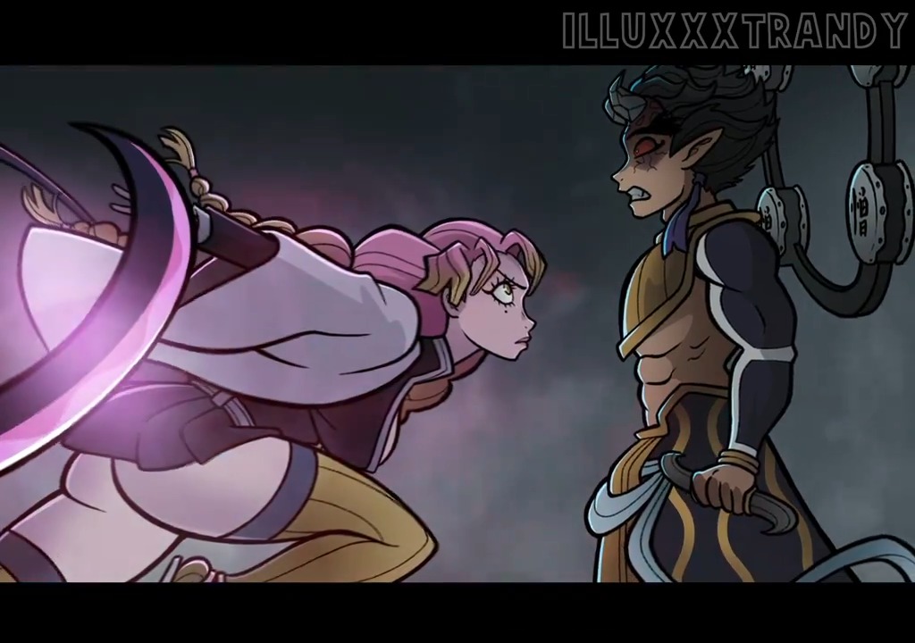 I'm pleased to announce my first long animation!!! It seems Mitsuri is going to fight against Zohakuten... But not in the way we expected! 🥵💦 Mitsuri VA- 🍒 CherryRuby_VA🎙🔞 (COMMISSIONS OPEN) Zohakuten VA- Ivan E. Recshun 🔞 - Man of 1000 Voices - Adult VA Tanjiro VA- 🌸✨LamiVA🎶 🔞🎙- NSFW - Comm Limited Sound SFX- Saber_wolf Thanks to this amazing team of VAs, and to our beloved SaberWolf, without you, this wouldn't have been possible!!