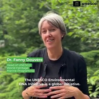 The UNESCO eDNA Initiative gives a snapshot of the biodiversity present in Marine #WorldHeritage Sites 🐟 Dr Fanny Douvere tells us how to obtain a clear view of biodiversity distribution through water samples. Learn more about our eDNA initiative:
