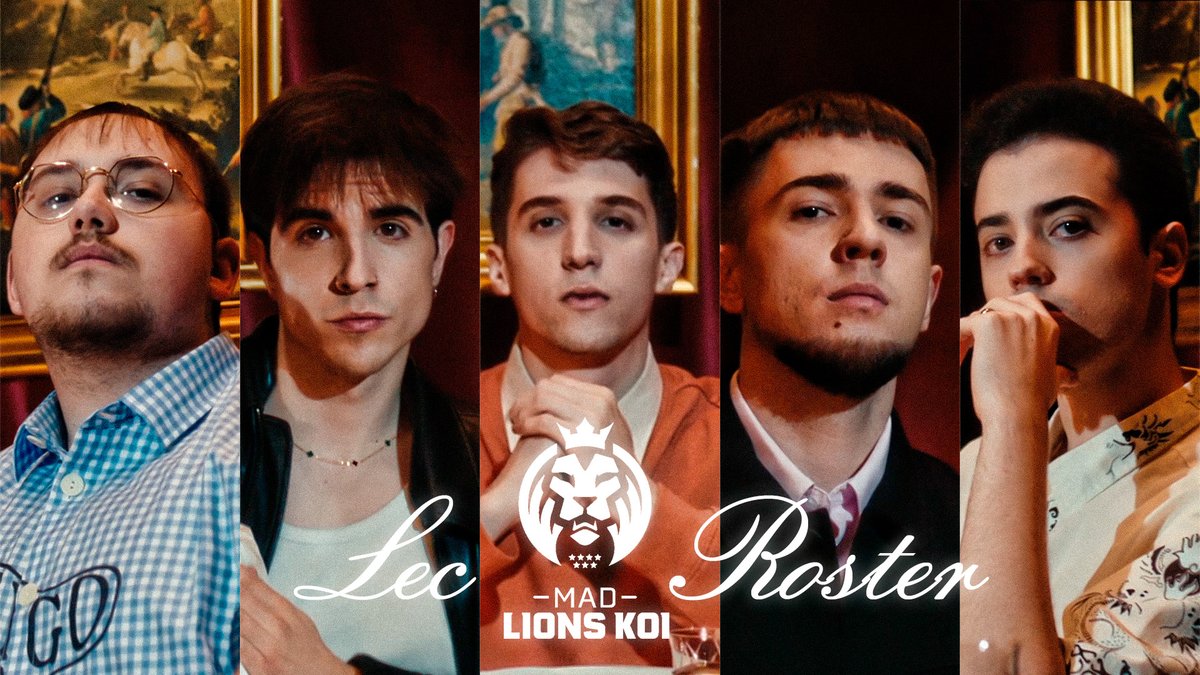 LEC 2024 Roster Reveal You are not spanish? bye lol 👋 #goMAD | #MADKOIWIN
