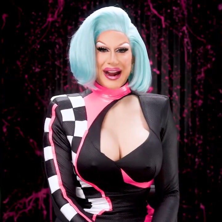 Oh wow! 🤩 Jimbo is joining Trixie Mattel™ at #ThePitStop! 🏁 #DragRace Season 16 premieres TOMORROW at 8/7c on MTV! 👑