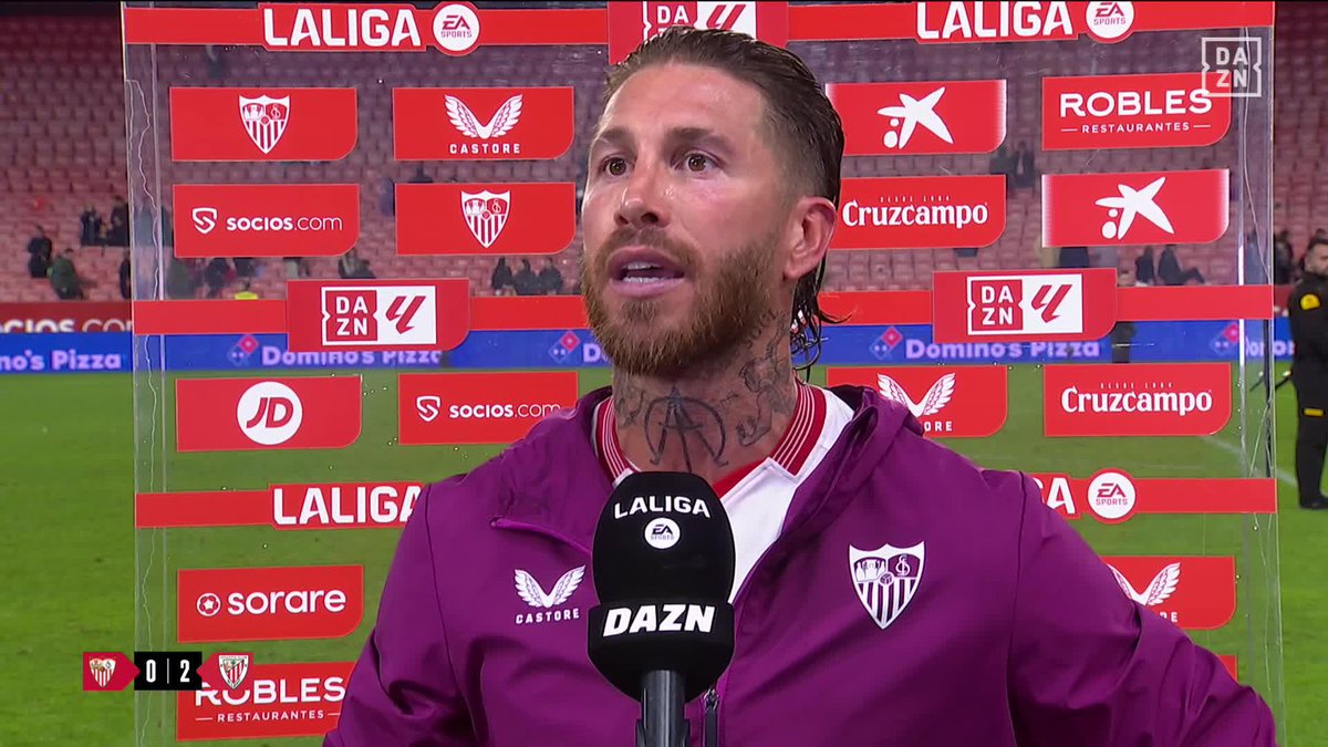 "¡TEN UN POCO DE RESPETO! ¡RESPETA A LA GENTE!” ¡Qué enfado de Sergio Ramos! #LALIGAenDAZN ⚽️