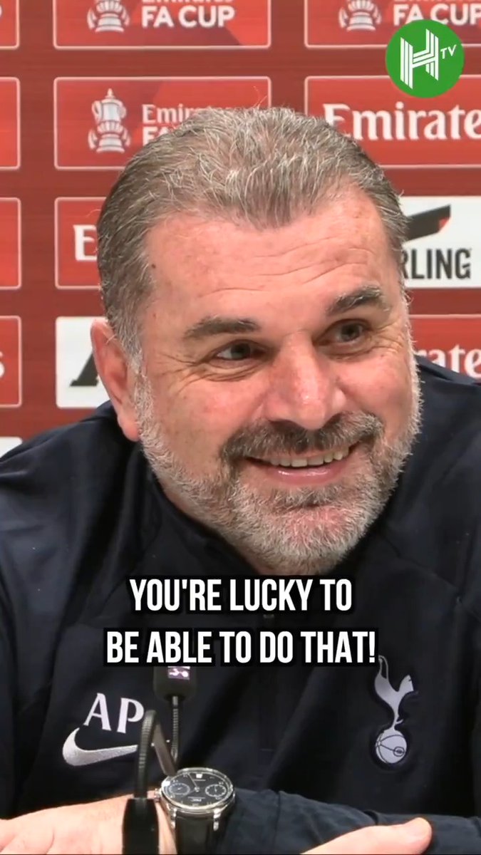 Reporter: Do you ever picture yourself winning trophies? 📸 Ange: I’ve got real pictures, mate 😂 This is brilliant 🤣 🔗