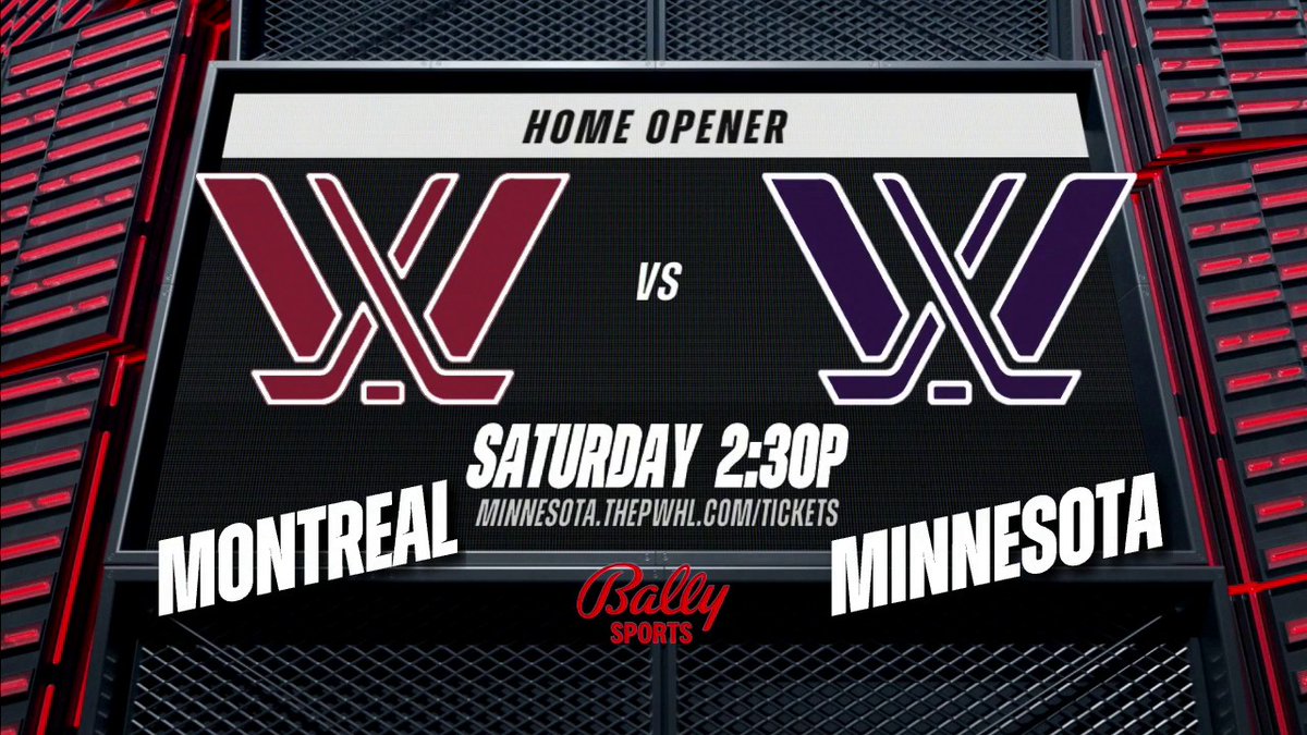 Who's ready for the Minnesota Frost home opener on Saturday!? Kelly Pannek | @ThePWHLOfficial
