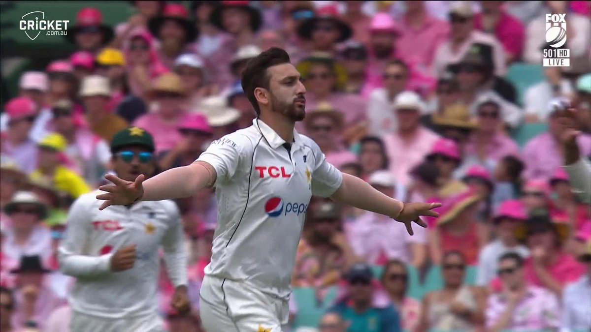 The dream off-spinner's delivery! ✨ Salman Ali Agha gets one to RIP to bowl Marnus Labuschagne. #PlayOfTheDay | NRMA Insurance | #AUSvPAK