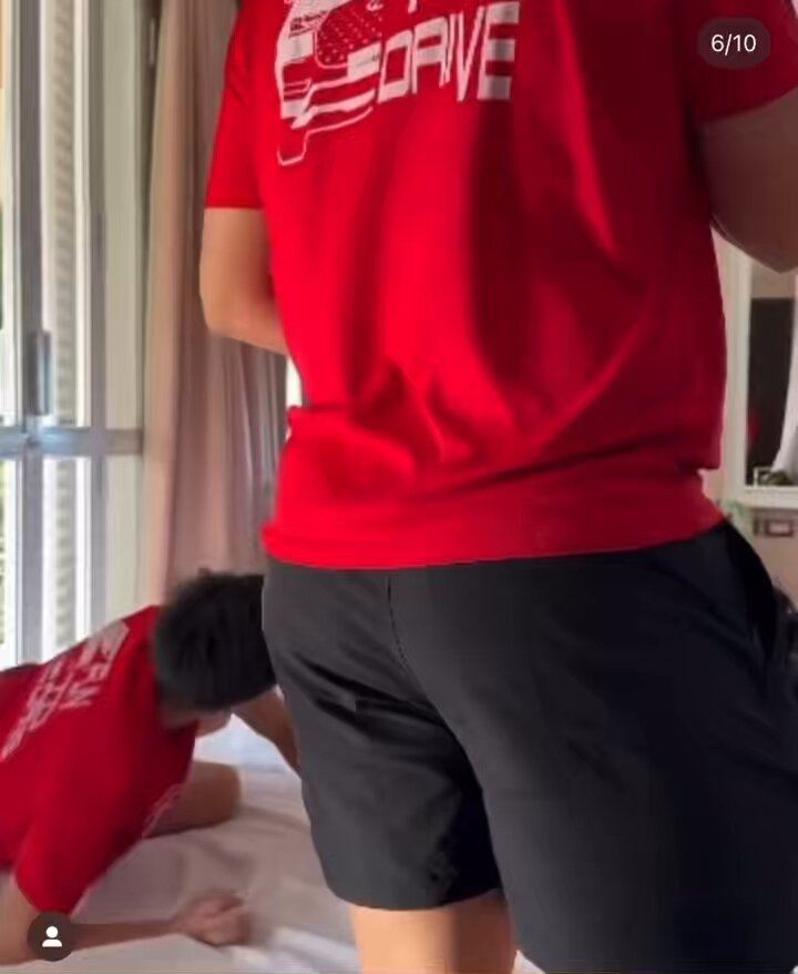 buding with ara galang's signature move 😭