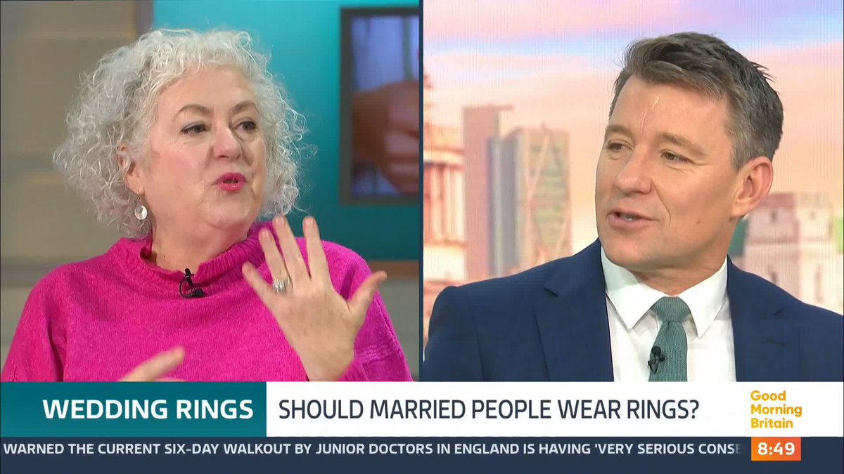 'I am not a married person who has been tagged.' Are wedding rings an essential symbol of love or are they an outdated tradition? Is it ok for married people not to wear a wedding ring?