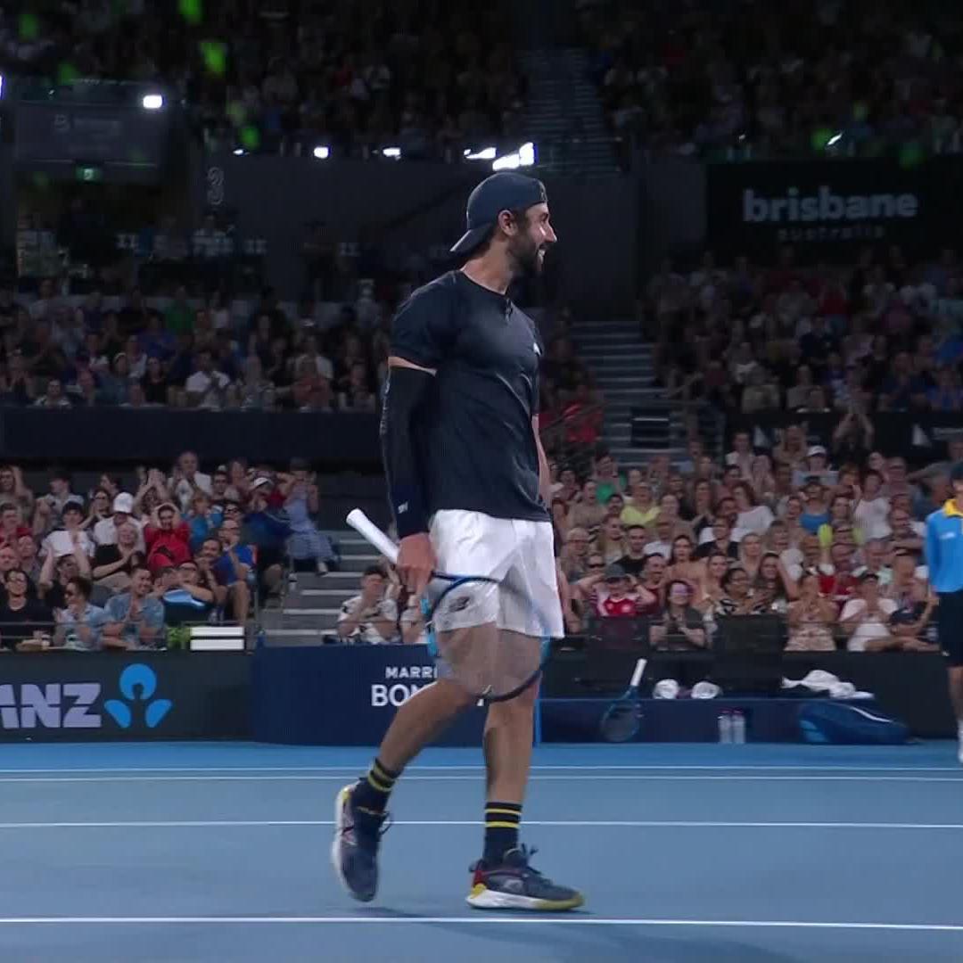 Take a bow, Rafa Nadal 👏 #BrisbaneTennis