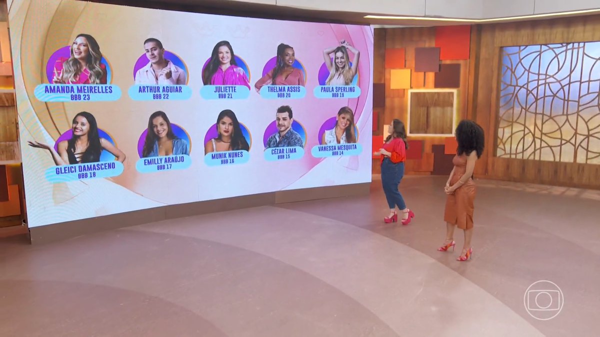 Qual desses campeões foi seu favorito? 🏆 #BBB24 #RedeBBB #Encontro