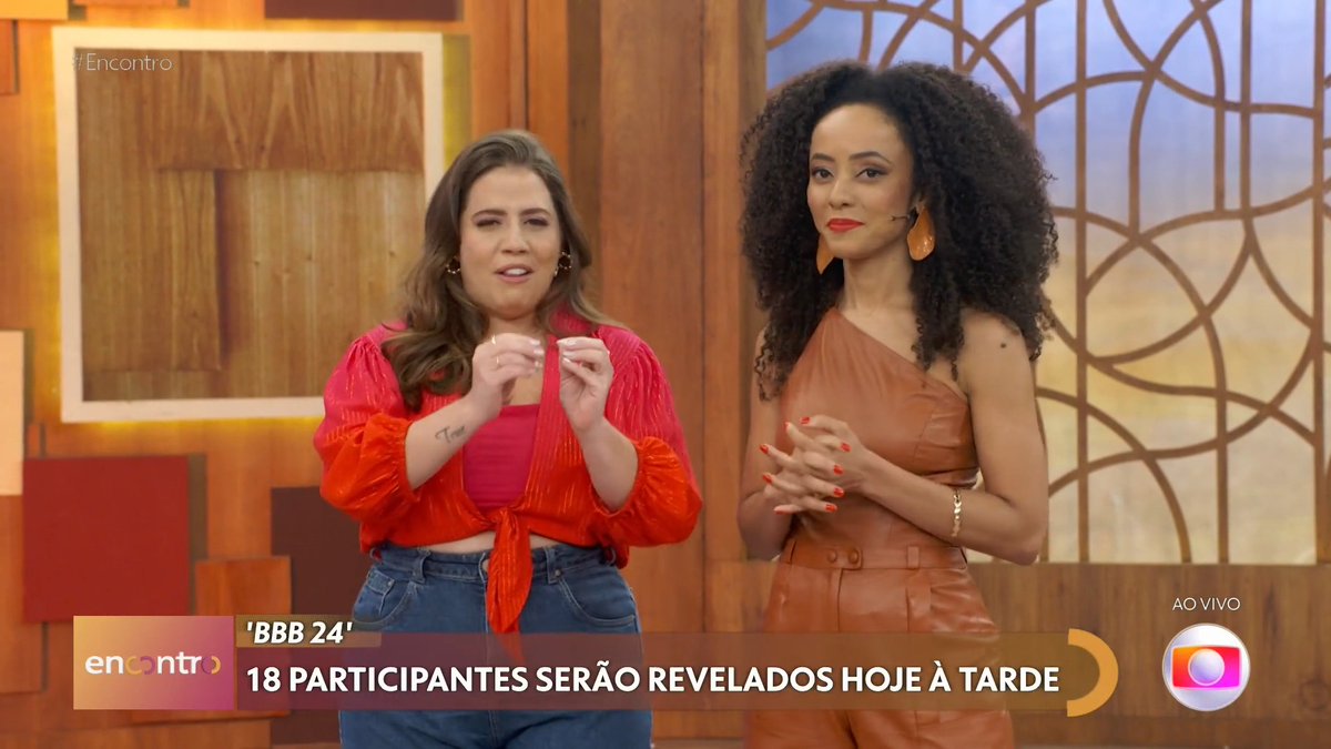 🚨ASSISTA: Tati Machado e Valéria Almeida explicando como será a dinâmica de apresentação dos participantes do #BBB24 no #BigDay.