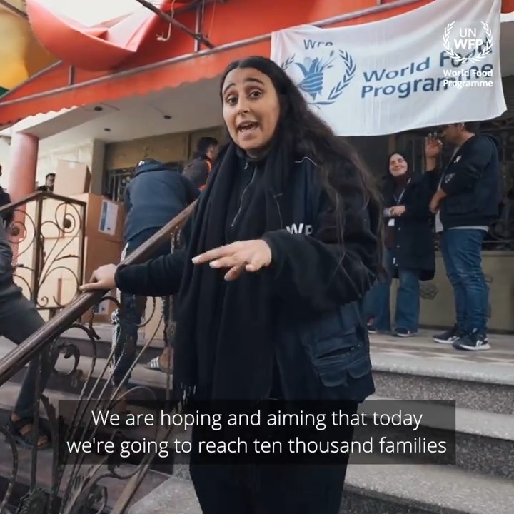 As hunger keeps surging in Gaza, World Food Programme is working tirelessly with partners & communities to distribute food to those in need wherever feasible. Yet, a safe, unhindered humanitarian access is urgently required to avert the looming risk of famine.