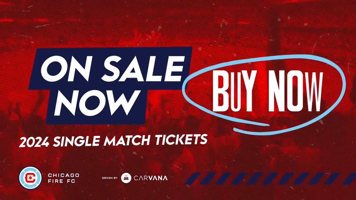 🎟️ Single match tickets are on sale NOW! 🎟️ Get 'em while they're hot. 🔥