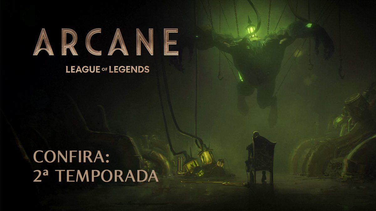 Um pesadelo em forma de aprimoramento. 💉 Prepare-se para a 2ª Temporada de #Arcane, disponível em novembro.