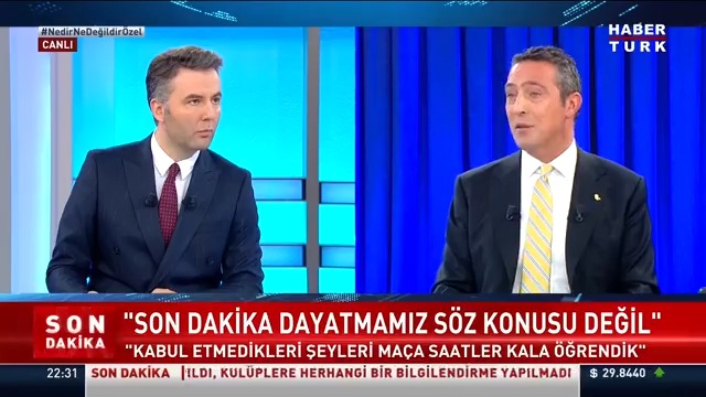 İstiklal Marşı krizi nasıl ortaya çıktı? Fenerbahçe Spor Kulübü Başkanı Ali Koç: "Parla Marşı iptal edildiğinde İstiklal Marşı iptal edilmiş gibi anlaşıldı"
