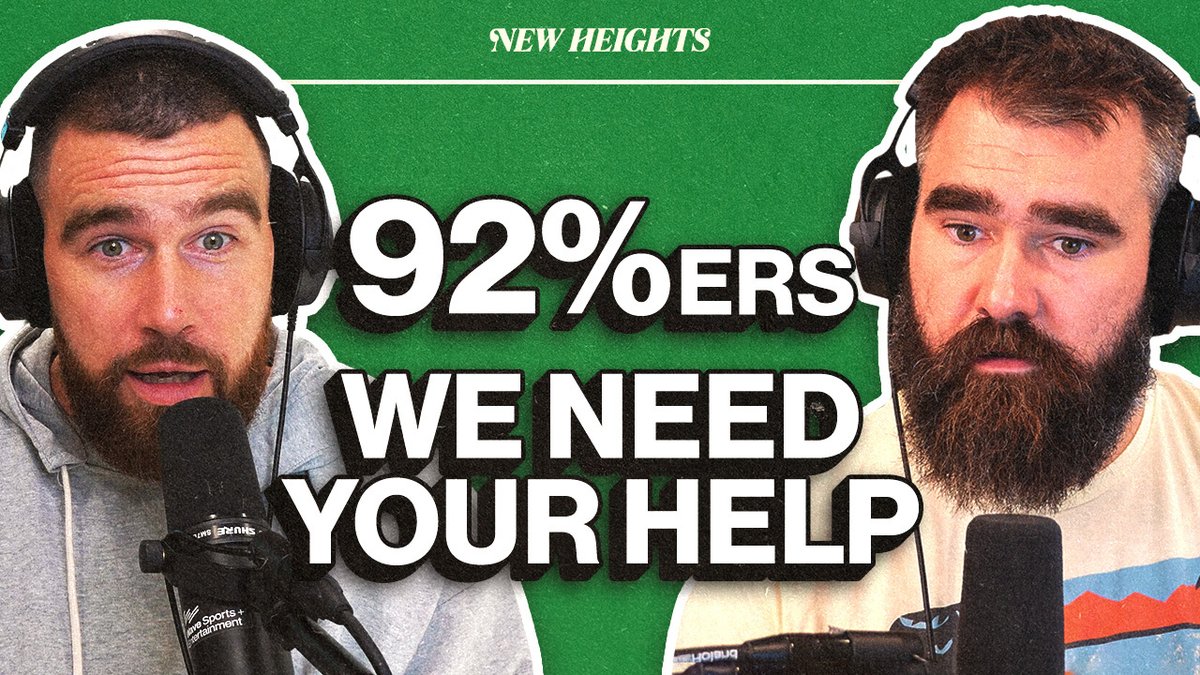 🚨92%ERS WE NEED YOU🚨 Help @jasonkelce and Travis Kelce decide the theme for our first ever New Heights Bracket Competition