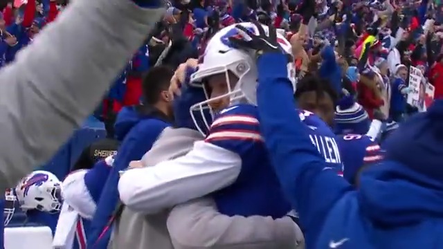 Week 18 last season featured one of the most emotional moments in Bills history 🥹