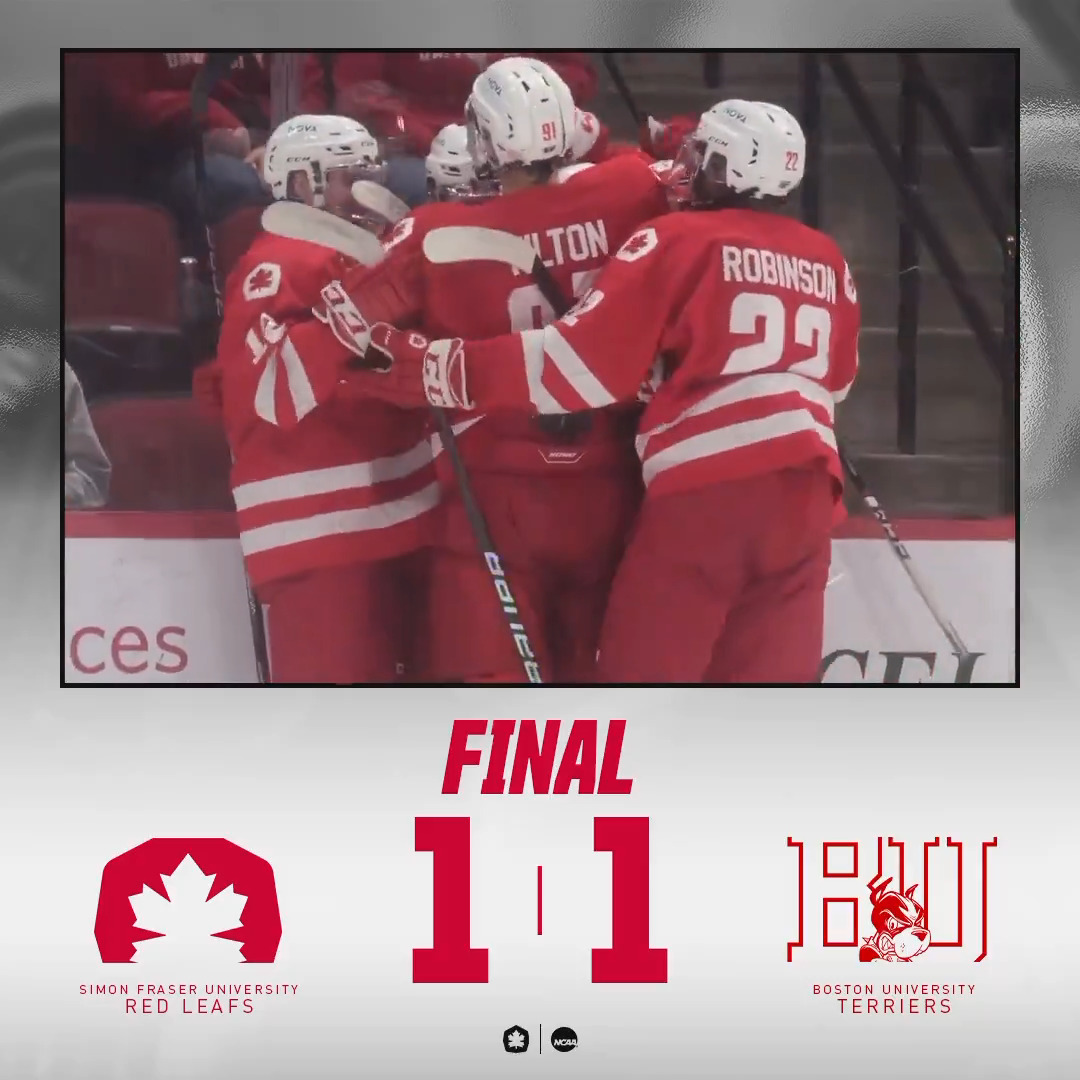 "You just took the number two team in their sport to a 1-1 tie." #RiseInRed