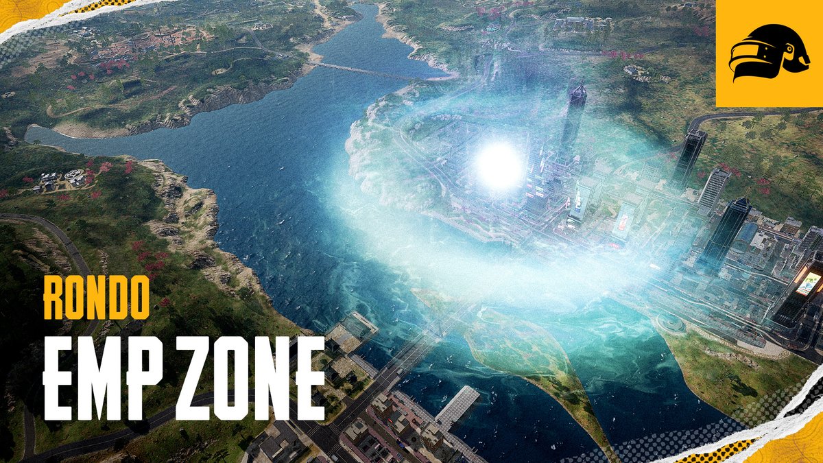 ⚠️Warning ⚠️A vast electromagnetic field is about to appear in Rondo disrupting the electronic devices within its reach🚫 Your handy scopes, tactical gears, and even the vehicles won't be able to help you or your enemies here. Welcome to the EMP Zone, where only raw skills remain. #PUBG #BATTLEGROUNDS #ComingSoon