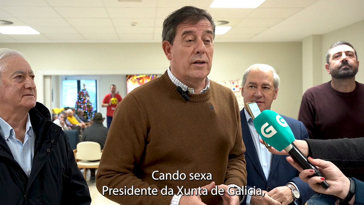 Implantarei en Galicia o modelo de residencias públicas que fixen cando fun presidente da Deputación de Lugo. Hoxe visitei aos seus maiores. Están coma na casa, teñen prezos xustos e sen ter que marchar do seu pobo. Con Rueda estamos á cola de España en prazas públicas. Toca cambio de Rueda!