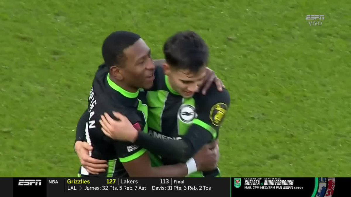 🇪🇨🚀 Pervis Estupiñán, el hombre de los golazos para Brighton.