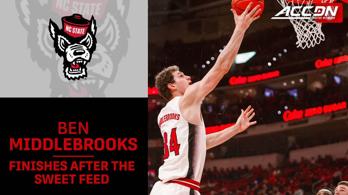 Michael O'Connell ➡ Ben Middlebrook NC State Men's Basketball | #ACCMBB