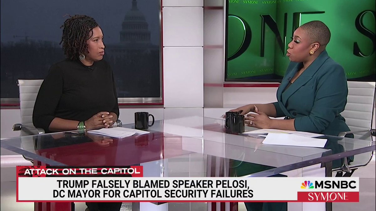 Former President Trump has falsely blamed Mayor Muriel Bowser for security failures on January 6th. She shares with Symone D. Sanders Townsend what should happen to prevent another insurrection.