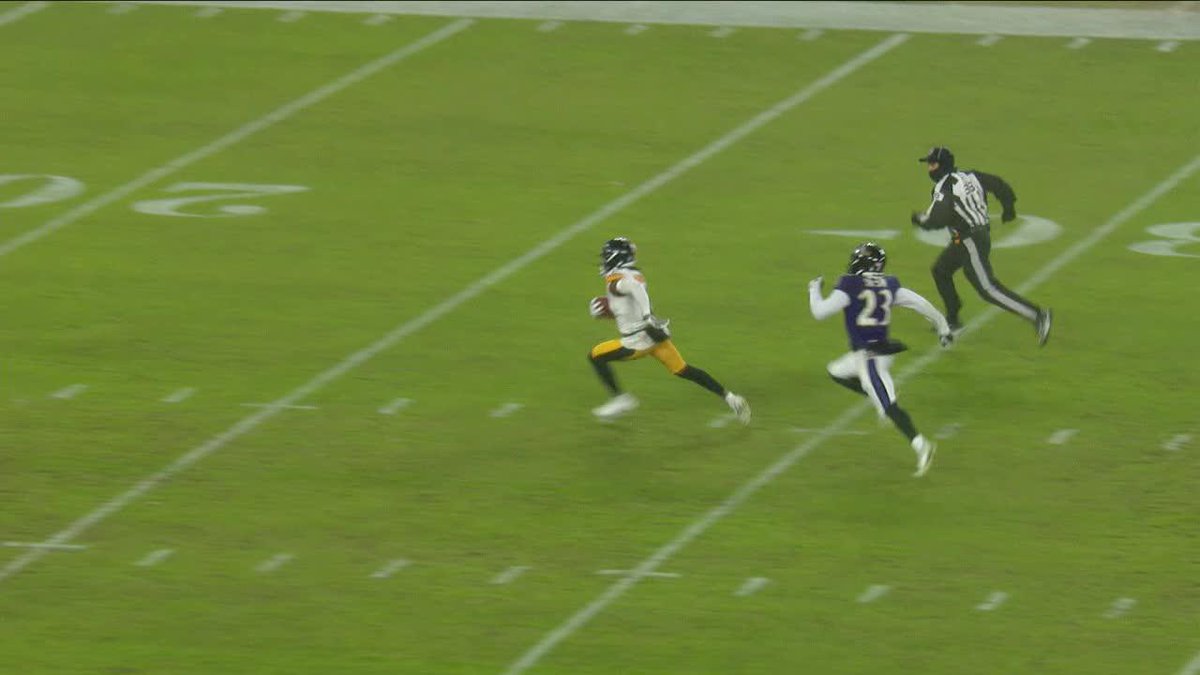 DIONTAE JOHNSON HOUSE CALL IN BALTIMORE 🏠☎️ #PITvsBAL