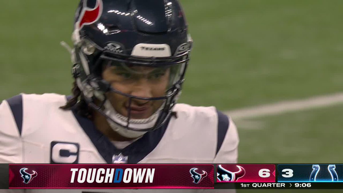 JUST. LIKE. THAT. C.J. STROUD DEEP TO NICO COLLINS FOR THE TD 🔥 #INDvsHOU