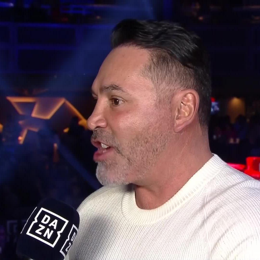 Count Oscar De La Hoya in on being excited for Jaime Munguia vs. john ryder on January 27, LIVE on DAZN 🙌 #MunguiaRyder