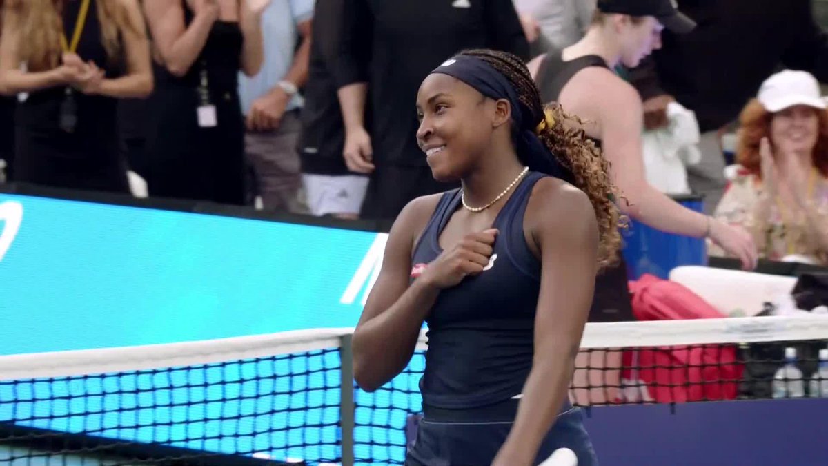 🔙2️⃣🔙 Coco Gauff holds off a spirited effort from Elina Svitolina 6-7(4), 6-3, 6-3 to claim a second straight Auckland title 🏆🏆 #ASBClassic