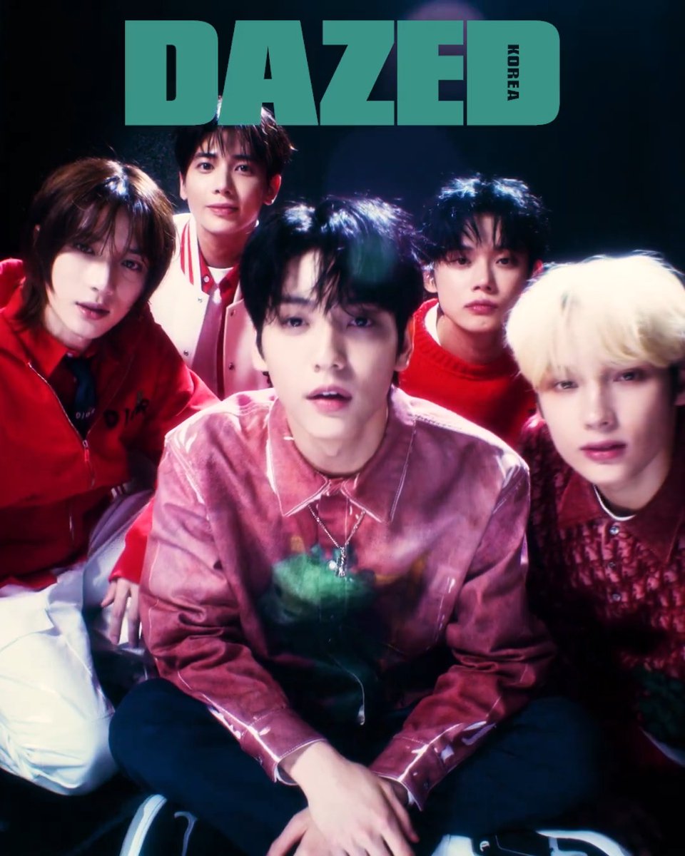 A starry reveal. In the spotlight on DAZED KOREA 데이즈드 코리아's cover, brand ambassadors TXT OFFICIAL unveil the DIOR & OTANI Workshop capsule, a one-of-a-kind collection envisioned by Kim Jones in collaboration with the esteemed Japanese contemporary artist. #StarsinDior © Editor: Park Kiho Film: Studio L'extreme