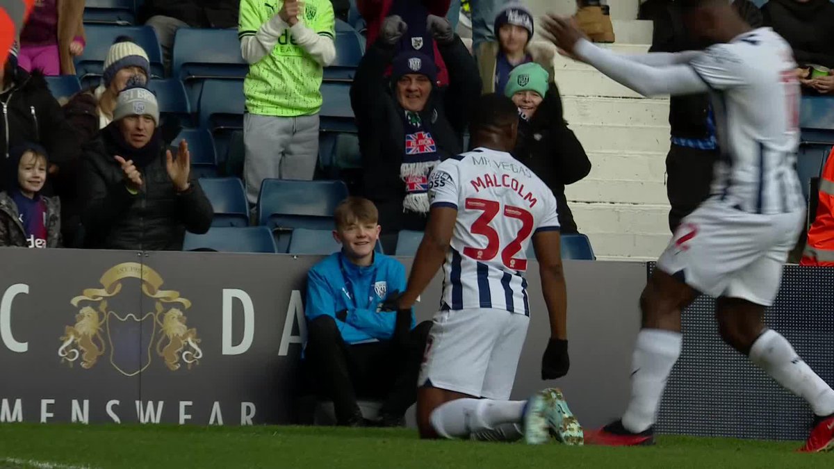 Came for the goal. Stayed for the knee slide. West Bromwich Albion #EmiratesFACup