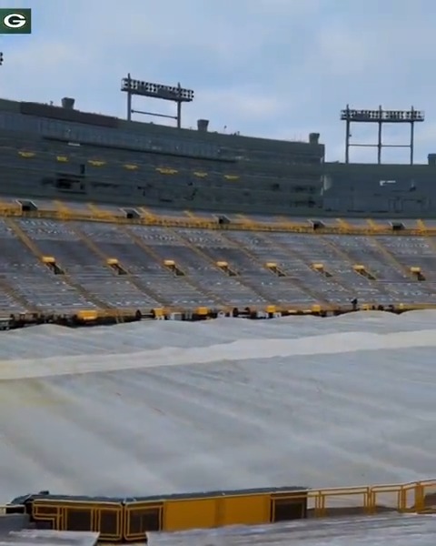 Good morning from Lambeau Field! 🏟️ #CHIvsGB | #GoPackGo