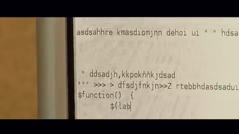 ¿En qué lenguaje está programando este chico? ¿Es el JavaScript del futuro?
