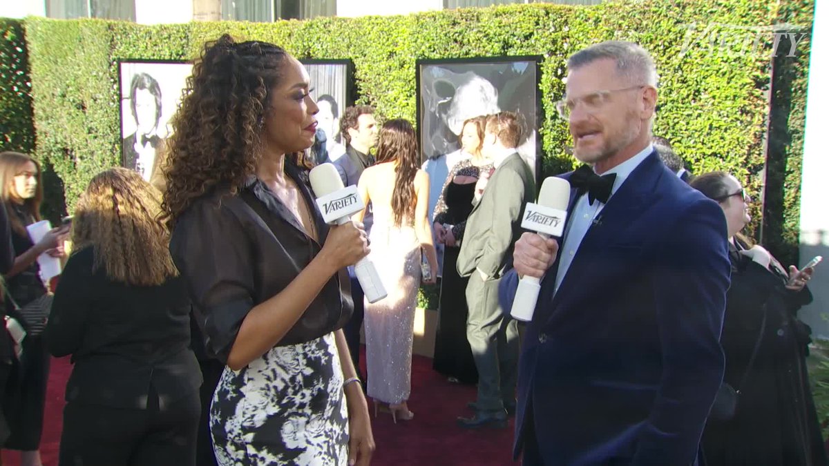 Gina Torres says the #Suits group chat is "insane right now," but she doesn't have Meghan Markle's number. #GoldenGlobes